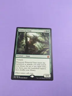 MTG: Magic The Gathering: Primeval Titan- Mythic- Near Mint - Image 1