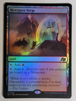 MTG - Riverpyre Verge - DFT - R - Foil - 260 - Image 1