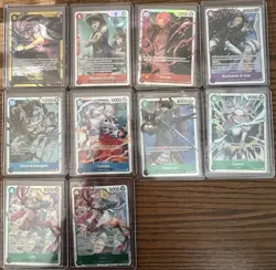 One Piece English 10 Card SR LOT NM/M - Image 1