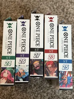 ONE PIECE TCG 6 STARTER DECK SET ST-23 ST-24 ST-25 ST-26 ST-27 NEW USA - Image 2