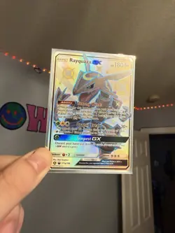 Pokemon TCG Rayquaza GX 177a/168 Hidden Fates Alternate Art Shiny - Image 1