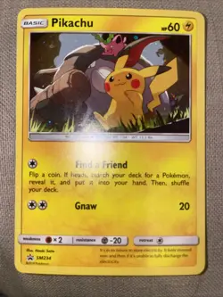 Pikachu - SM234 - Pokemon Sun & Moon Promo Holo Rare Card NM+ 💎 - Image 1