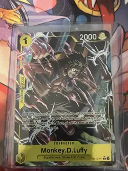 ONE PIECE MONKEY D LUFFY OP10-111 R ALT ART ROYAL BLOOD ENGLISH - Image 2