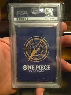 Monkey D. Luffy OP10-111 ENGLISH One Piece Royal Blood Alt Art - PSA 10 - Image 2