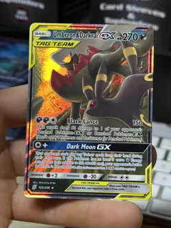 Umbreon & Darkrai GX 125/236 Unified Minds 2019 Holo Tag Team Pokemon Card TCG - Image 3