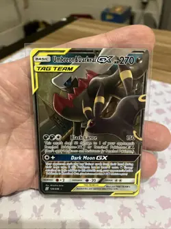 Umbreon & Darkrai GX 125/236 Tag Team - Unified Minds - Pokemon Card TCG LP - Image 1