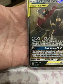 Umbreon & Darkrai GX 125/236 Tag Team - Unified Minds - Pokemon Card TCG LP - Image 2