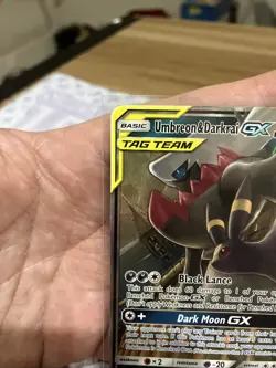 Umbreon & Darkrai GX 125/236 Tag Team - Unified Minds - Pokemon Card TCG LP - Image 5