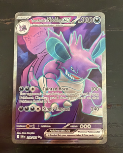 Team Rocket’s Nidoking ex 216/182 UR SV10: Destined Rivals (DRI) - NM-M Pokemon - Image 1