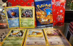 1999 Pokemon Charizard Base Set Shadowless Sealed Booster Pack WOTC - Image 3