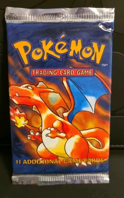 SEALED Pokemon Base Set Booster Pack WOTC 1999 English - Image 1