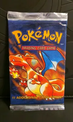 SEALED Pokemon Base Set Booster Pack WOTC 1999 English - Image 2