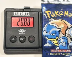 1999 Pokemon Base Basic Set SHADOWLESS BLASTOISE Booster Pack Sealed WOTC 9781575306032 - Image 3