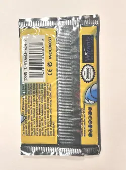 1999 Pokemon Base Basic Set SHADOWLESS BLASTOISE Booster Pack Sealed WOTC 9781575306032 - Image 4