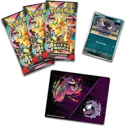 Pokemon MEGAEVOLUZIONE Carte ITALIANO Pack 3 Buste ASCESA EROICA GASTLY - Image 3