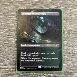 Underground Mortuary (Borderless) Murders at Karlov Manor Regular. Unplayed Mtg - Image 1