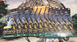 Magic "Lord of the Rings" 12-Card Sleeved Booster Pack - Image 1