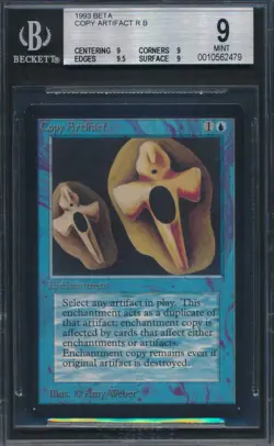 Beta Copy Artifact BGS 9 Graded Magic MTG (2479) -magicgraders- - Image 1