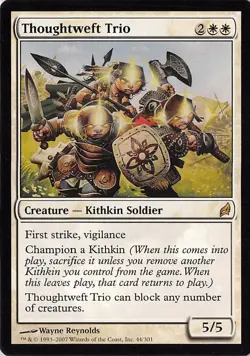 Thoughtweft Trio *Rare* Magic MtG x1 Lorwyn SP - Image 1