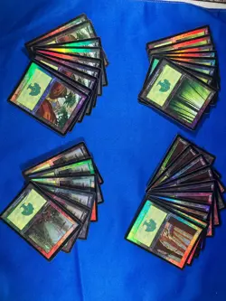 1x FOIL INVASION FOREST x1 347 348 349 350 Basic Land MtG Magic fast shipping - Image 1