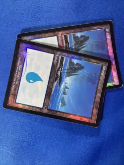 1x FOIL INVASION ISLAND x1 335 336 337 338 Basic Land MtG Magic fast shipping - Image 3