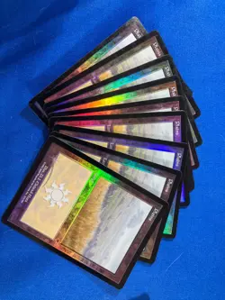 1x FOIL INVASION PLAINS x1 331 332 333 334 Basic Land MtG Magic fast shipping - Image 4