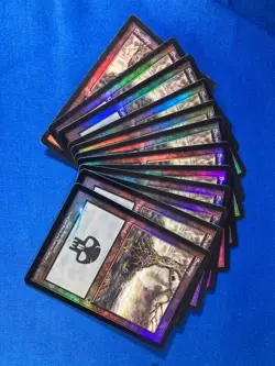 1x FOIL INVASION SWAMP x1 339 340 341 342 Basic Land MtG Magic fast shipping - Image 2