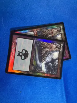 1x FOIL INVASION SWAMP x1 339 340 341 342 Basic Land MtG Magic fast shipping - Image 5