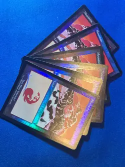 1x FOIL ODYSSEY MOUNTAIN x1 343 344 345 346 Basic Land MtG Magic fast shipping - Image 3