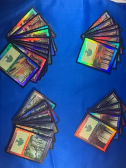 1x FOIL ODYSSEY FOREST x1 347 348 349 350 Basic Land MtG Magic fast shipping - Image 1