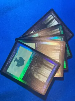 1x FOIL ODYSSEY FOREST x1 347 348 349 350 Basic Land MtG Magic fast shipping - Image 3