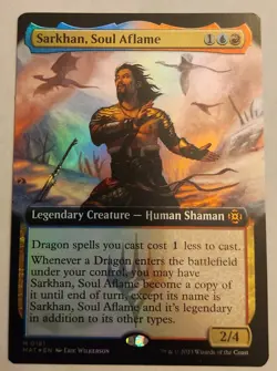 Sarkhan, Soul Aflame (Extended Art) March of the Machine: The Aftermath Foil NM+ - Image 1