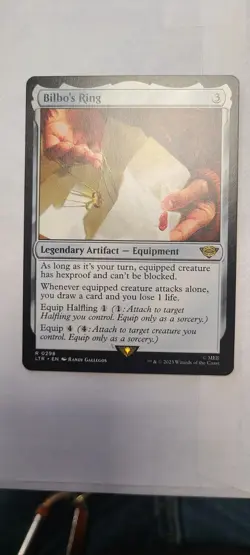Bilbo's Ring MTG Artifact R 0298 Rare Magic the Gathering - Image 2