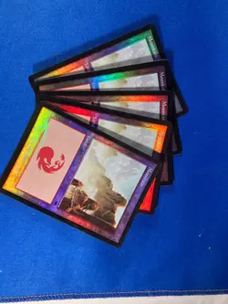 1x FOIL ONSLAUGHT MOUNTAIN x1 343 344 345 346 Basic Land MtG Magic fast shipping - Image 3