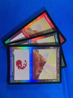 1x FOIL ONSLAUGHT MOUNTAIN x1 343 344 345 346 Basic Land MtG Magic fast shipping - Image 5