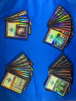 1x FOIL ONSLAUGHT FOREST x1 347 348 349 350 Basic Land MtG Magic fast shipping - Image 1