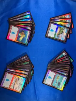 1x FOIL ONSLAUGHT ISLAND x1 335 336 337 338 Basic Land MtG Magic fast shipping - Image 1