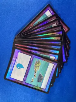 1x FOIL ONSLAUGHT ISLAND x1 335 336 337 338 Basic Land MtG Magic fast shipping - Image 3