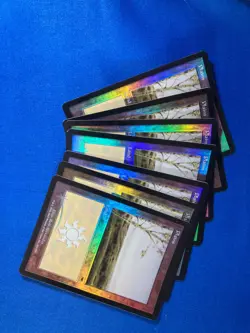 1x FOIL ONSLAUGHT PLAINS x1 331 332 333 334 Basic Land MtG Magic fast shipping - Image 2