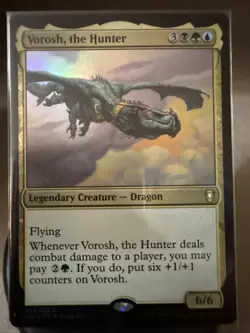 MTG - Vorosh, the Hunter 003/312 Commander Anthology Volume II Foil - NM - Image 1