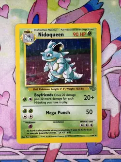 Nidoqueen - 7/64 - Holo Rare - Jungle Set - MP - Pokemon Card - Image 1