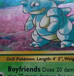 PoKeMoN POKEMON CARD Nidoqueen Jungle Set RARE HOLO 7/64 - Image 3