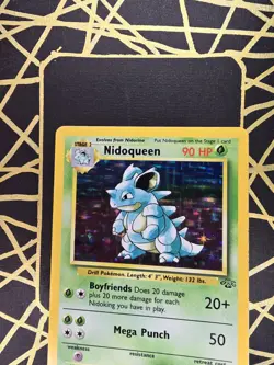 🔥 Nidoqueen 7/64 🔥 Original Holo Rare Jungle Set Pokemon Card WOTC TCG 1999 - Image 4