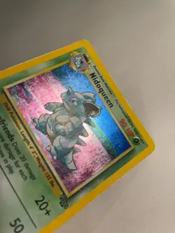 Pokemon Jungle - Nidoqueen 7/64 MP WoTC HOLO Card Fossil / Base Set / 1999 Rare - Image 5