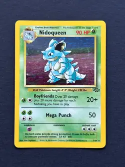 Nidoqueen Holo [LP] Rare Jungle Set - 7/64 Pokemon Card [1999] - Image 1