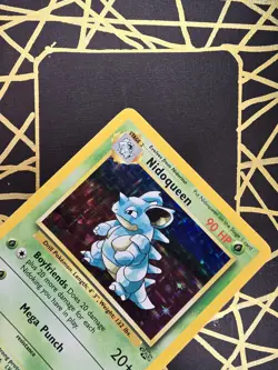 🔥 Nidoqueen 7/64 🔥 Original Holo Rare Jungle Set Pokemon Card WOTC TCG 1999 - Image 5