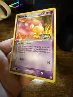 Pokemon Slowpoke 76/109 EX Team Rocket Returns Reverse Holo Stamped - Image 3