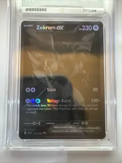 Zekrom EX Black Bolt 172/086 English Pokemon BWR Ace 10￼PERFECT SUBS - Image 2