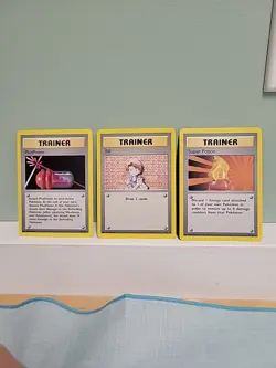 Pokemon TCG Assorted Trainer Base Set 1999-2000 Regular NM - Image 1