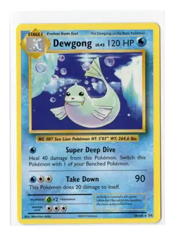 Pokemon Card - 2016 Dewgong 29/108 - XY Evolutions Rare - Image 1